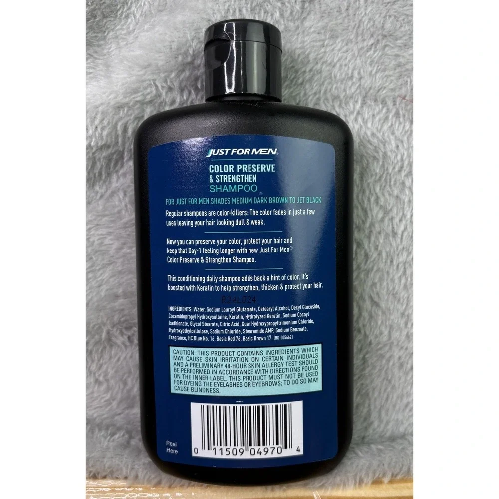 Just for Men Color Shampoo Dark Shades 3 Pack Medium Dark Brown To Jet Black